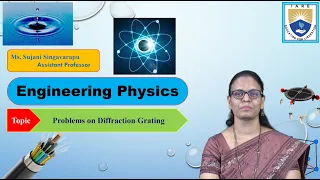 Problems on Diffraction Grating by Ms Sujani Singavarapu
