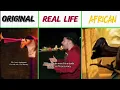 Lagu I'm A Dudeman Original vs RealLife vs African