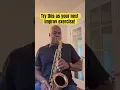 Download Lagu Jazz Saxophone Practice🎷 #jazzimprovisation #saxophonepractice #iiVILick