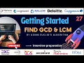 The Optimized Approach To Find GCD and LCM in Java English