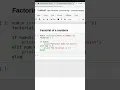 Python program to find the factorial of a number