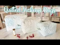 EASY QUILTY MAKEUP BAGS Beginner Friendly Sewing Pattern