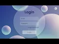HTML CSS Project How to Create a Glassmorphism Login Form Tutorial