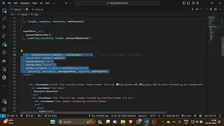 Password Generator using Reactjs