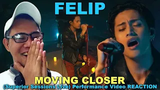 Download FELIP - 'Moving Closer' (Superior Sessions Live) Performance Video REACTION MP3