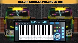 telolet basuri taragak pulang 36 not edisi menyambut lebaran basuri pianika