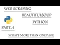 Web Scraping using BeautifulSoup and Python Part-4 Indeed Scrape many Pages