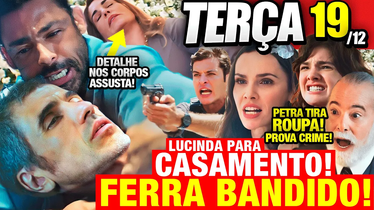 TERRA E PAIXÃO - Capítulo de hoje 19/12 TERÇA - Resumo Completo da Novela Terra e Paixão Hoje