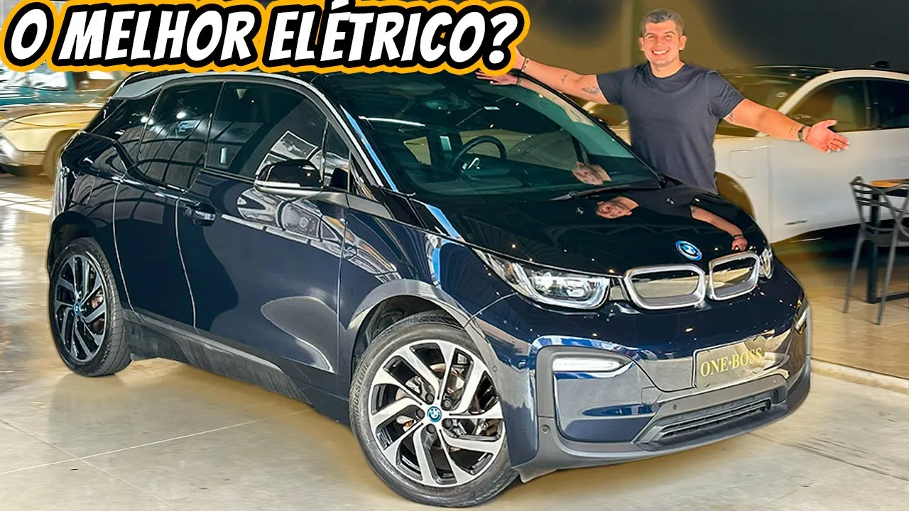 BMW i3 BEV 2020 - Carro ELÉTRICO de LUXO futurista mas com AUTONOMIA BAIXA