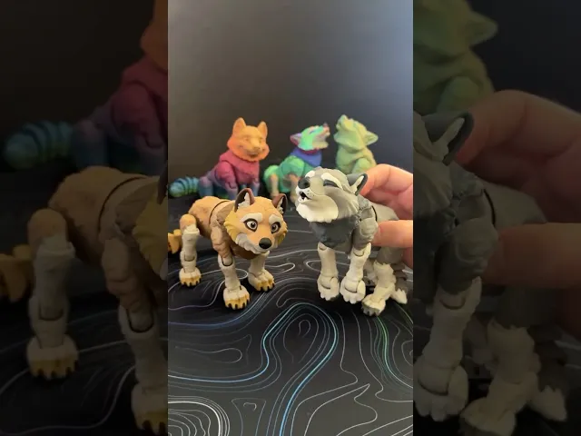Wolf - Articulated Figure video thumbnail