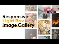 How to Create Responsive Image Gallery with Lightbox using Html and Bootstrap4 Lightbox Gallery