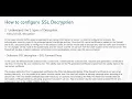 SSL Decryption