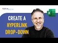 Excel Hyperlink Drop-Down List - Navigate to Another Worksheet