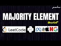 MAJORITY ELEMENT solution in 6 mins in Telugu in Python Leetcode - 169 S Javahar Reddy