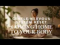 Gentle Nervous System Reset Coming Home to Your Body guided healing meditation