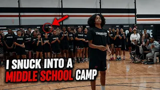I SNUCK INTO A MIDDLE SCHOOL BASKETBALL CAMP AND GOT RANKED 
