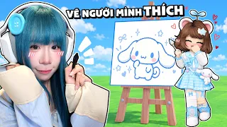 Mình Chỉ Được Vẽ NGƯỜI MÌNH THÍCH Trong Roblox 🥰