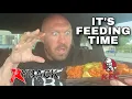 Massive KFC Food Mukbang Cheat Meal Review - Ryback Feeding Time