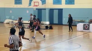 AMANI ALLURE with the rebound and 3 pointer
