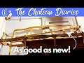 The TRANSFORMATION of Our Antique Sofa for the Chateau s Grand Salon
