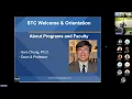 Orientation - School of Technology and Computing