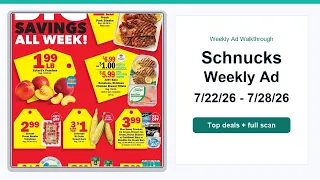 Schnucks Weekly Ad 26 - 26 Best Deals