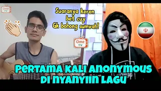 Download Orang pertama yang nyanyiin lagu ke hacker anonymous😱 || Ome tv internasional!!! MP3