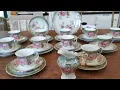 Superb Beyer Boch Old Fashioned Rose Antique Tea Set