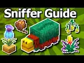 Ultimate Minecraft 1 21 Sniffer Guide - Eggs Snifflet Torchflower Pitcher Pod Farm