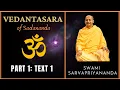 Download Lagu 1. Vedantasara | Text 1 | Swami Sarvapriyananda