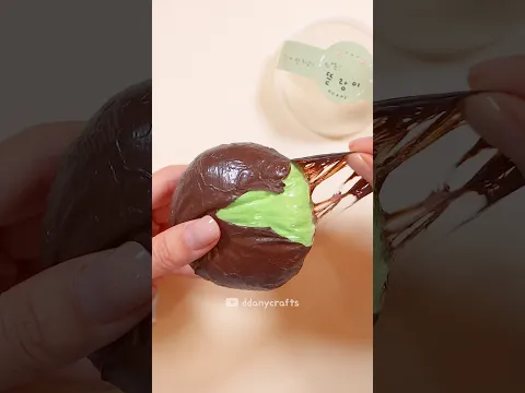 쫘아악 뜯어보세용🤎💚 DIY Peelable Squishy
