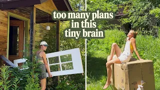 I'm Building a Garden AND Renovating a Cabin at the Same Time