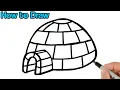 Download Lagu How to Draw Igloo | Easy Drawings for Beginners