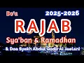 Doa Bulan Rajab Sya'ban dan Ramadhan dan Doa Syekh Abdul Qadir Jailani