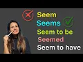 Download Lagu Use of Seem in English  - Rules + Examples + Speaking practice | Day 48