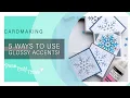 5 Ways to Use Glossy Accents for Cardmaking