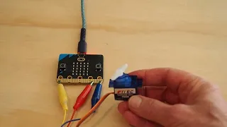 How to Code and Setup a Servo with micro bit and MakeCode