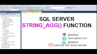 String - Agg Function in SQL Server