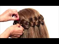 How to make a cool waterfall braid with inverted knots