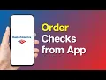 How to Order Checks through Bank of America app