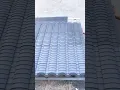 roof tile installation techniques before being raised on the building #rooftile #techniques #roof
