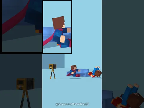 CameraPOV:Supersuit Jj sister Bugatti trend 🦸‍♀️😍📷-Minecraft Short Animation #trending #shorts