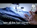 Sewing of fitted table cover Table cover banaiye woh bhi fitted