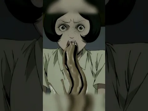 La chica caracol 😳 #anime #shorts