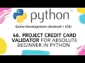 Project Credit Card Validator in Python