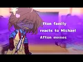 Afton Family react to Michael Afton memes ||my au!|| ||FNAF|| ||🐊||