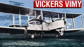 The Aircraft That Conquered The Atlantic Vickers Vimy Aircraft Overview
