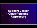 Support Vector Classifiers and Regressors Margin Theory and Implementation sklearn svm