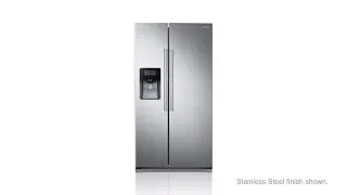 Samsung 24 52-cu ft Side-by-Side Refrigerator with Ice Maker