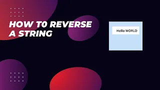 How to reverse a String without using In built functions PHP